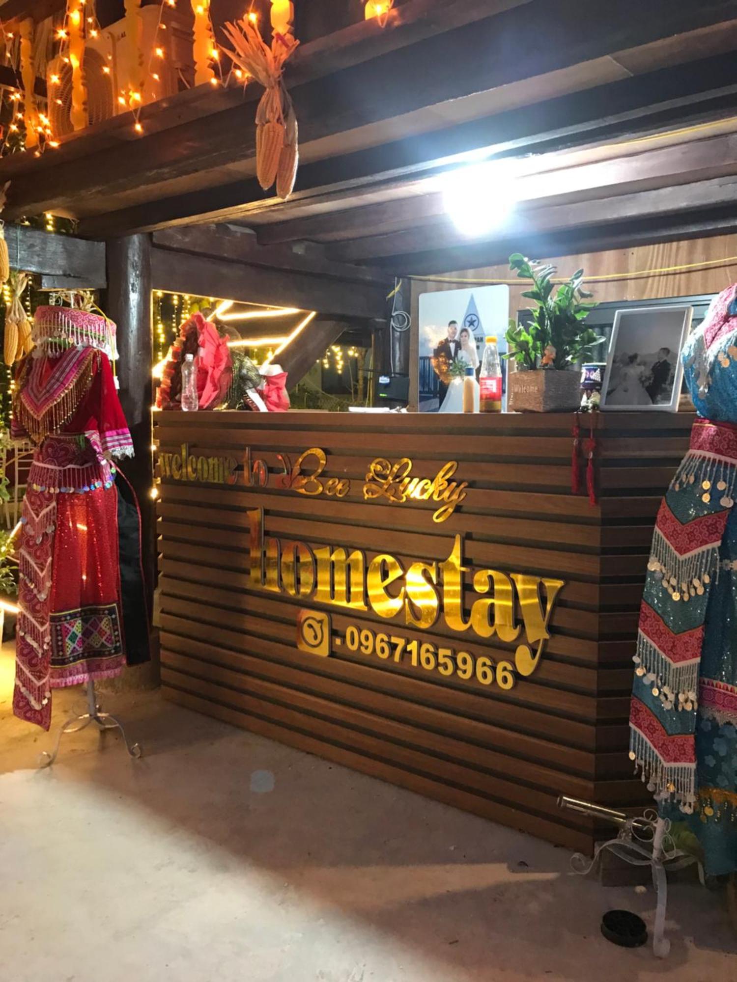 Bee Lucky Homestay Hien Hao Bagian luar foto