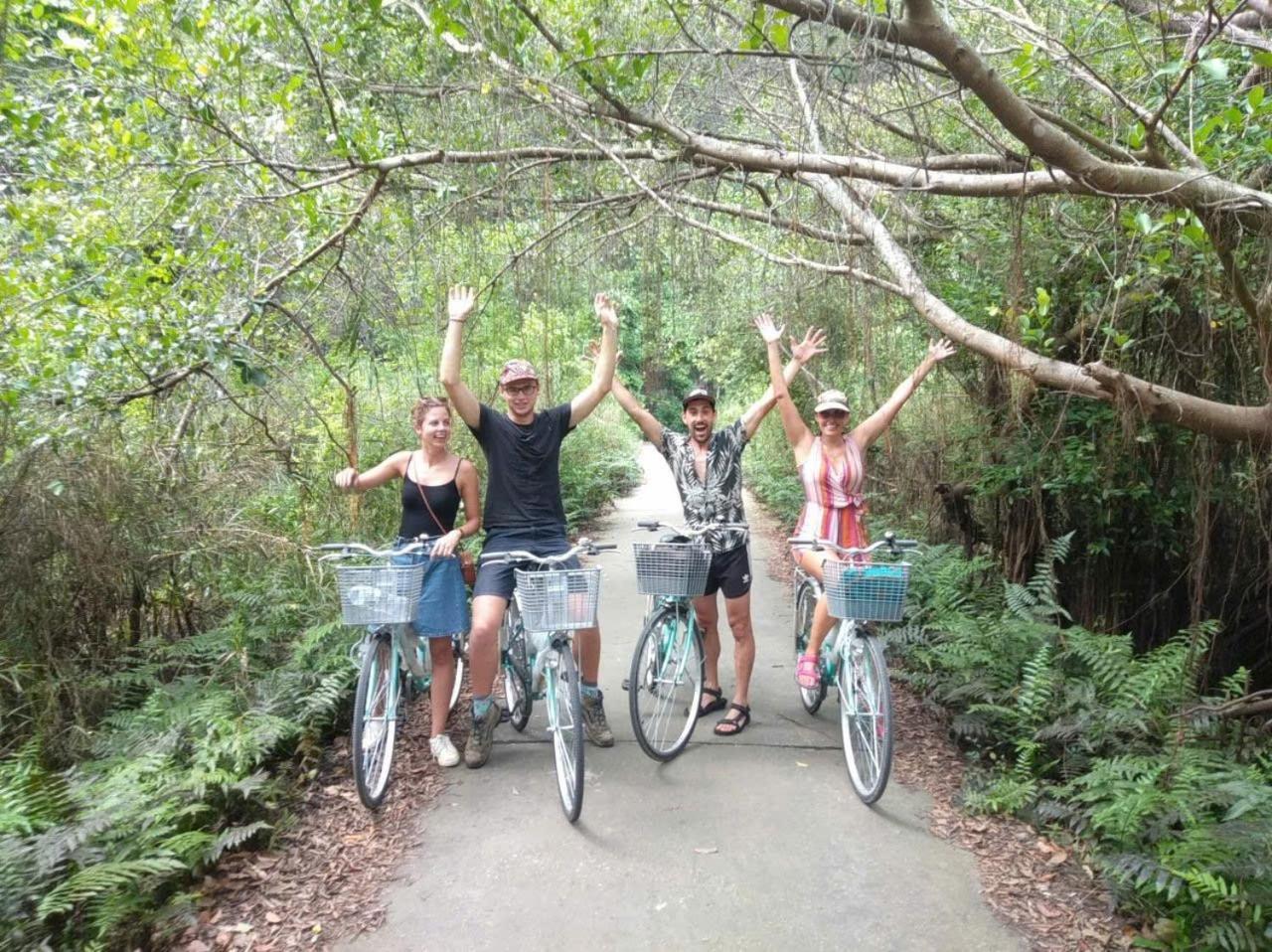 Bee Lucky Homestay Hien Hao Bagian luar foto