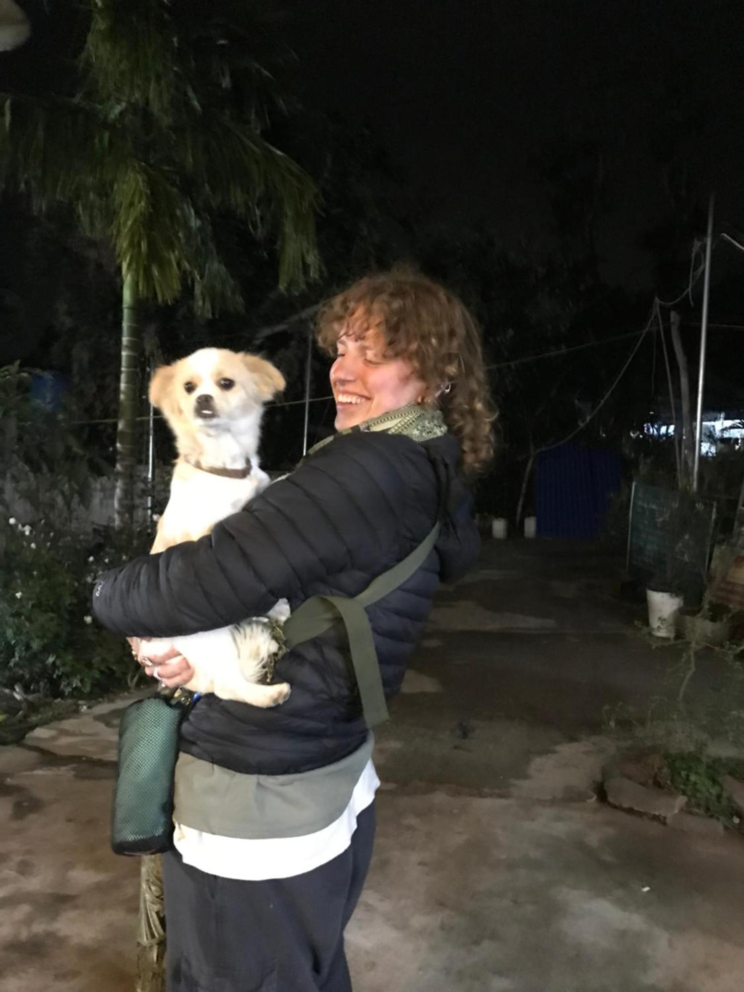 Bee Lucky Homestay Hien Hao Bagian luar foto